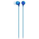 Sony Mdr-Ex15Ap In-Ear Hoofdtelefoon (Met Headsetfunctie, Geïntegreerde Microfoon) Blauw