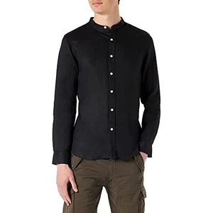 Gianni Lupo GL7620S overhemd, zwart, L voor heren