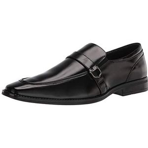 Stacy Adams Men's Kester Slip On Loafer, Black, 14