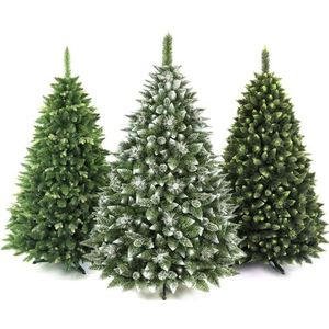 AmeliaHome Lemmy Kunstkerstboom, 250 cm, dennenboom, dennenboom, pvc, kerstdecoratie