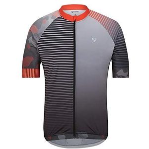 Ziener Naturino Fietsshirt voor heren, mountainbike/racefiets, ademend, sneldrogend, elastisch, functioneel, zwart, 46