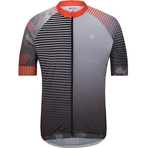 Ziener Naturino Fietsshirt voor heren, mountainbike/racefiets, ademend, sneldrogend, elastisch, functioneel, zwart, 46