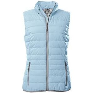 G.I.G.A. DX Women's Gewatteerd vest/functioneel vest in donzen look Sagany, light blue, 40, 39529-000