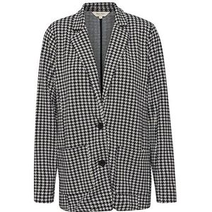 Part Two Victoria Blazer, Dark Navy Houndstooth, 40, Dark Navy Houndstooth, 38 NL