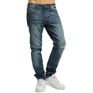 JACK & JONES Male Slim Fit Jeans Glenn Original RA 094, Denim Blauw, 28W x 32L