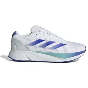 adidas Duramo SL schoenen voor heren, wit/blauw (Ftwr White Lucid Blue Flash Aqua), 43 1/3 EU