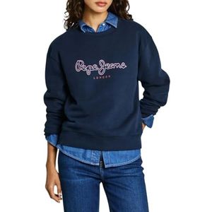 Pepe Jeans Pl581460 Sweatshirt Blauw Vrouw