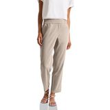 Street One - Bonny - Damesbroek - Beige - Loose Fit met Slim Legs