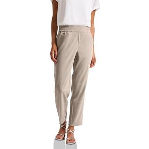 Street One - Bonny - Damesbroek - Beige - Loose Fit met Slim Legs