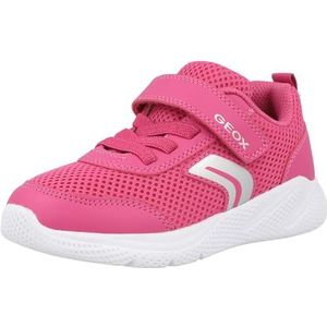 Geox J Sprintye Girl A Sneakers voor meisjes, fuchsia, 26 EU