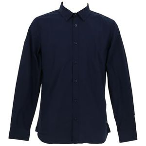 Teddy Smith Herenhemd karton ML Total Navy Micro Dots Maat M, Total Navy Micro Dots, M