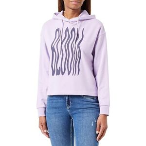 Q/S by s.Oliver Dames sweatshirt met capuchon, paars, XS, lila (lilac), XS