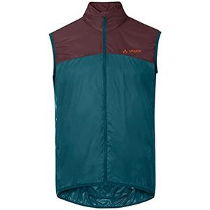 VAUDE Matera Air Vest Fietsvest, ultralicht windvest voor heren, waterafstotend vest, racefiets voor heren, winddicht sportvest, reflecterend