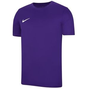 Nike Uniseks-Kind Short Sleeve Top Y Nk Df Park Vii Jsy Ss, Hof Paars/Wit, BV6741-547, L