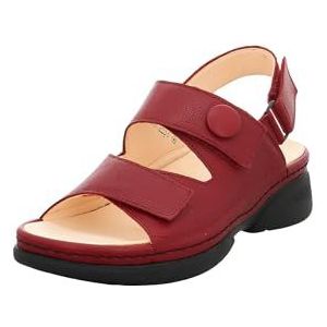 Think! dames CAMBIO chromfrei gegerbte nachhaltige Pantolette, ROSSO 5010