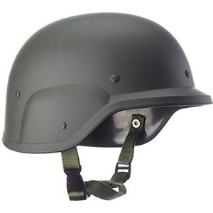 Mil-Tec Uniseks helm voor volwassenen, grijs, eenheidsmaat