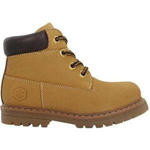Lumberjack Rivulet 0-24 Enkellaarsjes voor jongens met veters, Geel, 20 EU