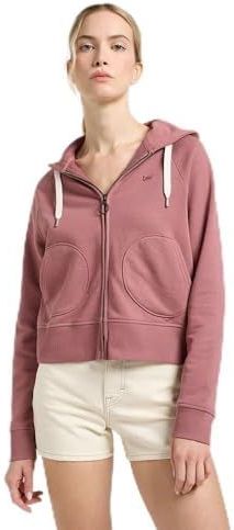 Sweatvest - HENNA - Hoodie - Effen - Capuchon met Trekkoord, Ritssluiting, Sweatstof