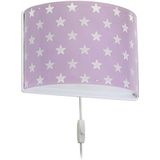 Dalber kinder wandlamp kinderkamer kinderlamp Stars Sterren mauve