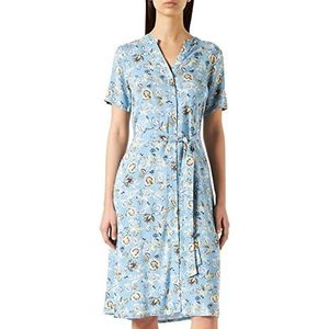 Part Two Pawapw Dr Dress Relaxed Fit dames, Dusk Blue Ornament Flower, 36
