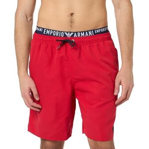 Emporio Armani Logoband Swim Bermuda Rood, Rood, 46