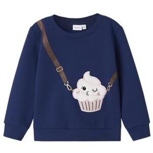 Name It - NMFNORA SWEAT - Sweatshirt - Blueprint - Lange Mouwen