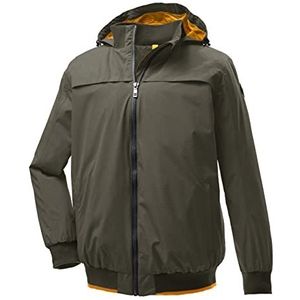 STOY Functionele herenblouson met afritsbare capuchon - grote maten Thiant MN BLSN, olijf, XXL, 36976-000