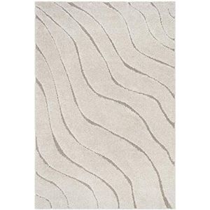 Safavieh shaggy tapijt, SG472 120 x 180 cm crème/beige