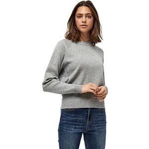 Peppercorn Rosalia Mock Neck gebreide trui met lange mouwen | grijze truien voor vrouwen VK | lente dames truien | maat M