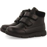 Gioseppo - Saunte - Enkellaarsjes - Zwart - Leer - Ademend en Flexibel