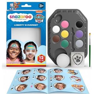 Make-up Set - Zwart, Wit, Donkerbruin, Lichtbruin, Felgeel, Oranje, Lichtgrijs, Lichtroze - Hypoallergeen