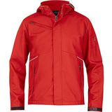 Texstar FJ80 heren 3L softshell jas, maat XL, rood