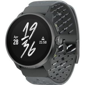 SUUNTO Race S Montre Sport Femme Homme, Tracker d'Activités GPS Running, Bi-Band GNSS, Carte Hors Ligne, Écran Tactile AMOLED, Smartwatch Cardiofréquencemètre Podomètre Altimètre, 13 Jours d'Autonomie