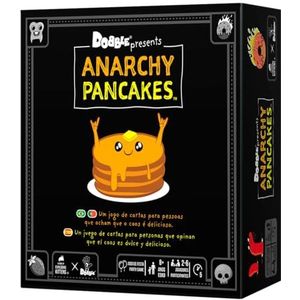 Zygomatic | Dobble Anarchy Pancake | Kaartspel | Vanaf 7 jaar | 2 tot 8 spelers | 15 minuten per spel | Meertalig (inclusief Spaans)