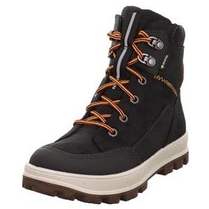 Superfit Jungen TEDD warm gefütterte Gore-Tex Stiefel, SCHWARZ/ORANGE 0000
