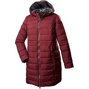 STOY Dames parka in dons-look met capuchon STW 12 WMN QLTD PRK, bordeaux, 44, 38826-000