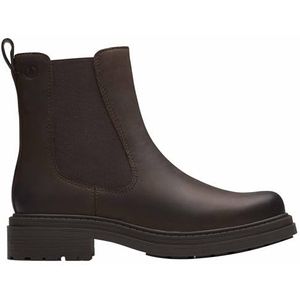 Clarks - Chelsea Boots - Bruin - Leer