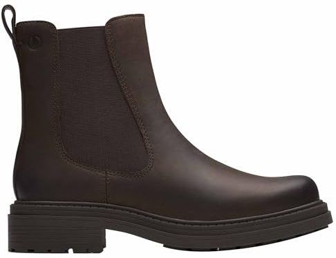 Clarks - Chelsea Boots - Bruin - Leer
