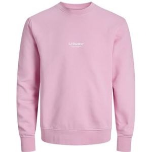 Jack & Jones - JJESoho - Sweatshirt - Lichtroze / Wit