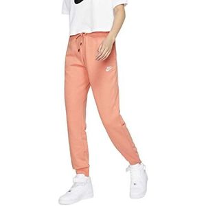 Nike Sportswear Essential fleece broek dames maat L (Pink Quartz), 010 Black, XXL, BV4095-606
