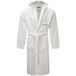 Givova badjas, wit, maat L.