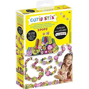 Cutie Stix - Navulset Maxi Pop - Sieraden maken - Vanaf 6 jaar - Lansay
