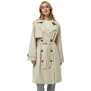 Peppercorn Maggie Trenchcoat Curve | Bruine jassen voor dames UK | Lentejas Dames | Maat 18