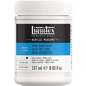 Liquitex 7808 Professional extra zware gesso, titanium witte impasto gesso die sculpturale vormen kan vasthouden. - 237ml Pot