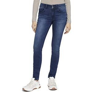 TOM TAILOR Dames jeans 202212 Alexa Skinny, 10282 - Dark Stone Wash Denim (2), 30W / 30L