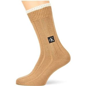 Calvin Klein Heren Crew Sock, Kameel, One Size