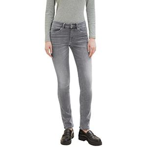 TOM TAILOR Dames Alexa Skinny Jeans 1035528, 10219 - Used Mid Stone Grey Denim, 25W / 30L