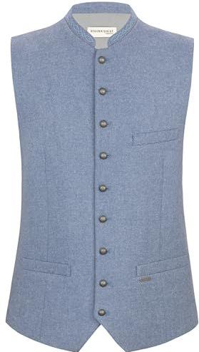 Stockerpoint Klederdrachtvest Devito, lichtblauw, 52