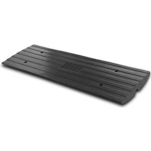 Pyle Drempeloprit, Zware Rubber Oprit voor Auto & Curbside, 122 cm Drempelbrug voor Oprit, Laadperrons, Garage, Trottoir, Rolstoeltoegang en Meer