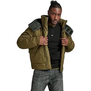 G-STAR RAW Flight bomber buffer, groen (dark olive D23644-D389-C744), S